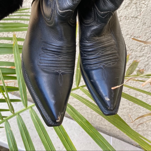 Sold Vintage Maraschino black western cowboy boots - Picture 10 of 14
